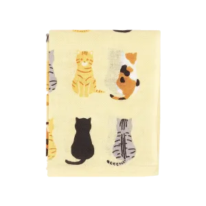 Tenugui Handkerchief - Sitting Cats