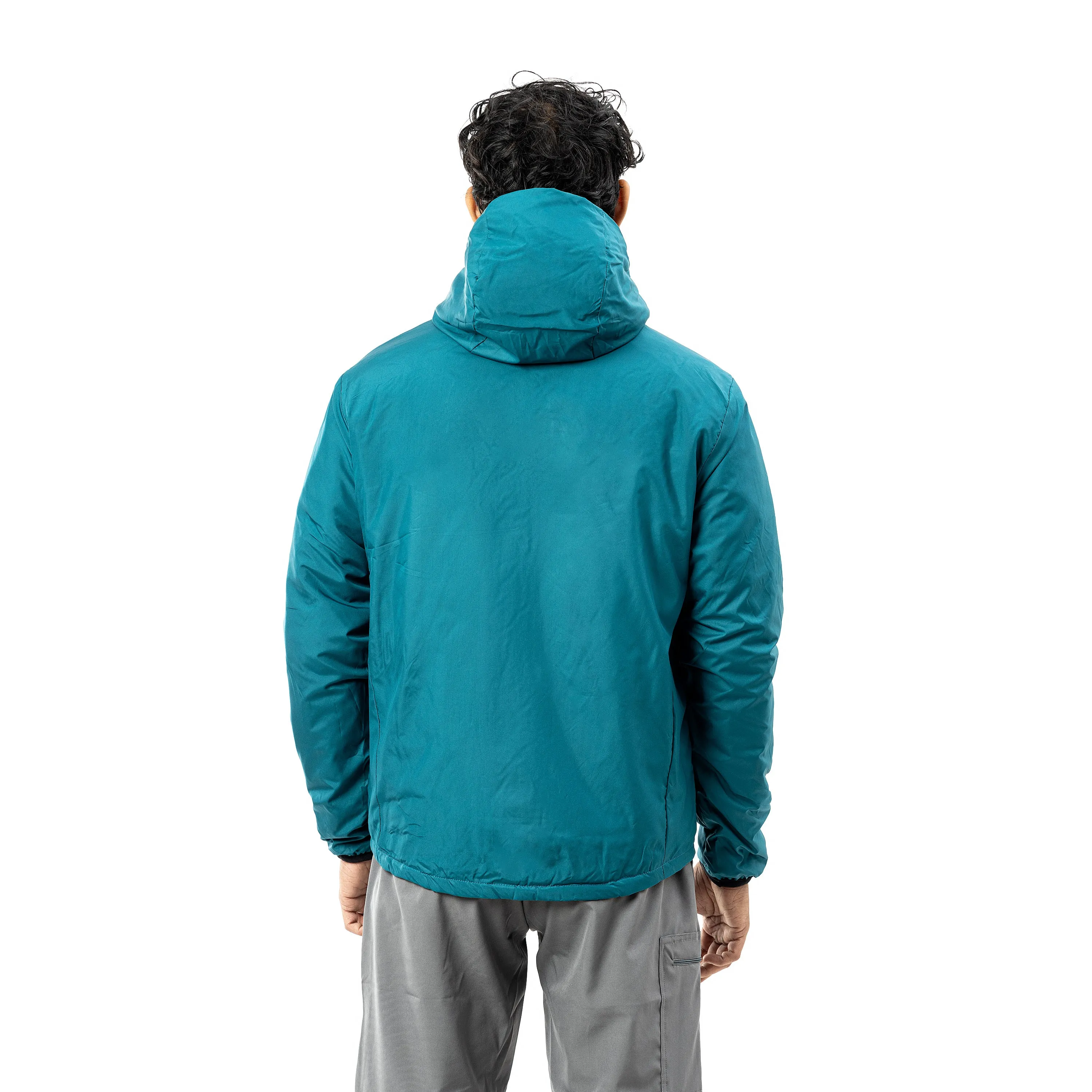 Tripole Men's Winter Jacket 5°C Comfort - Trekking and Daily Use | Sea Green