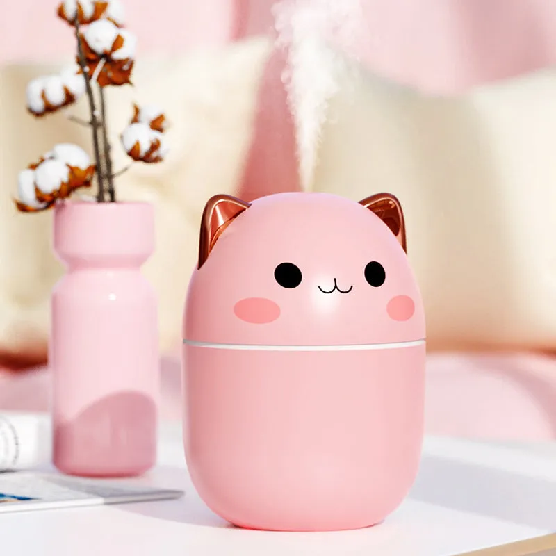 USB Silent Home Aromatherapy Humidifier With Ambient Light