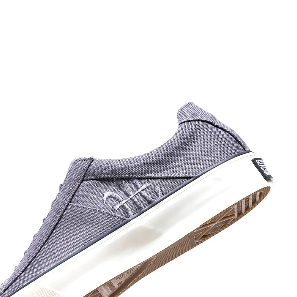 Women's Icon V Gray Canvas Sneakers 90432-888